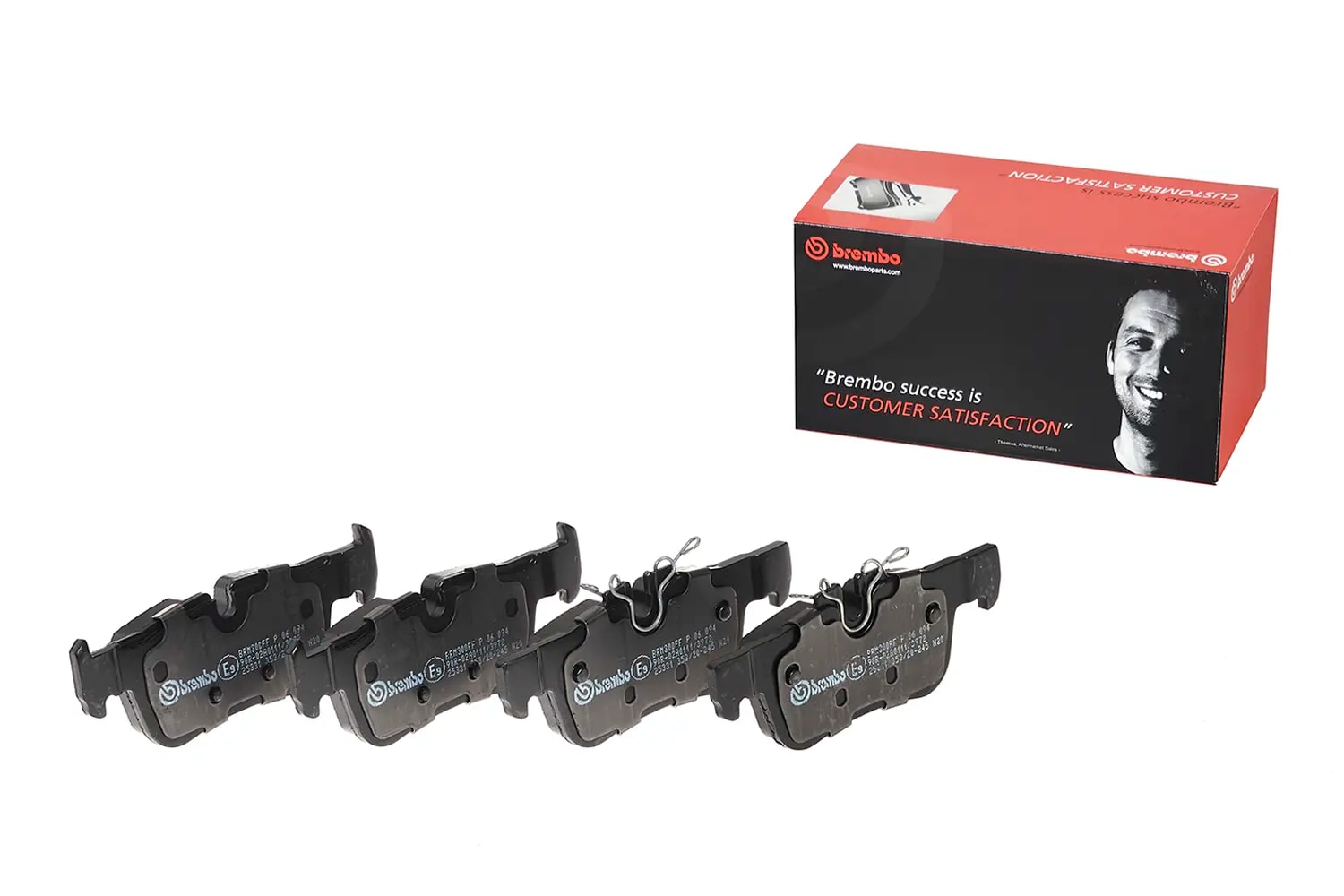 Pastilha Brembo P06094 — foto oficial 1 do catálogo Brembo