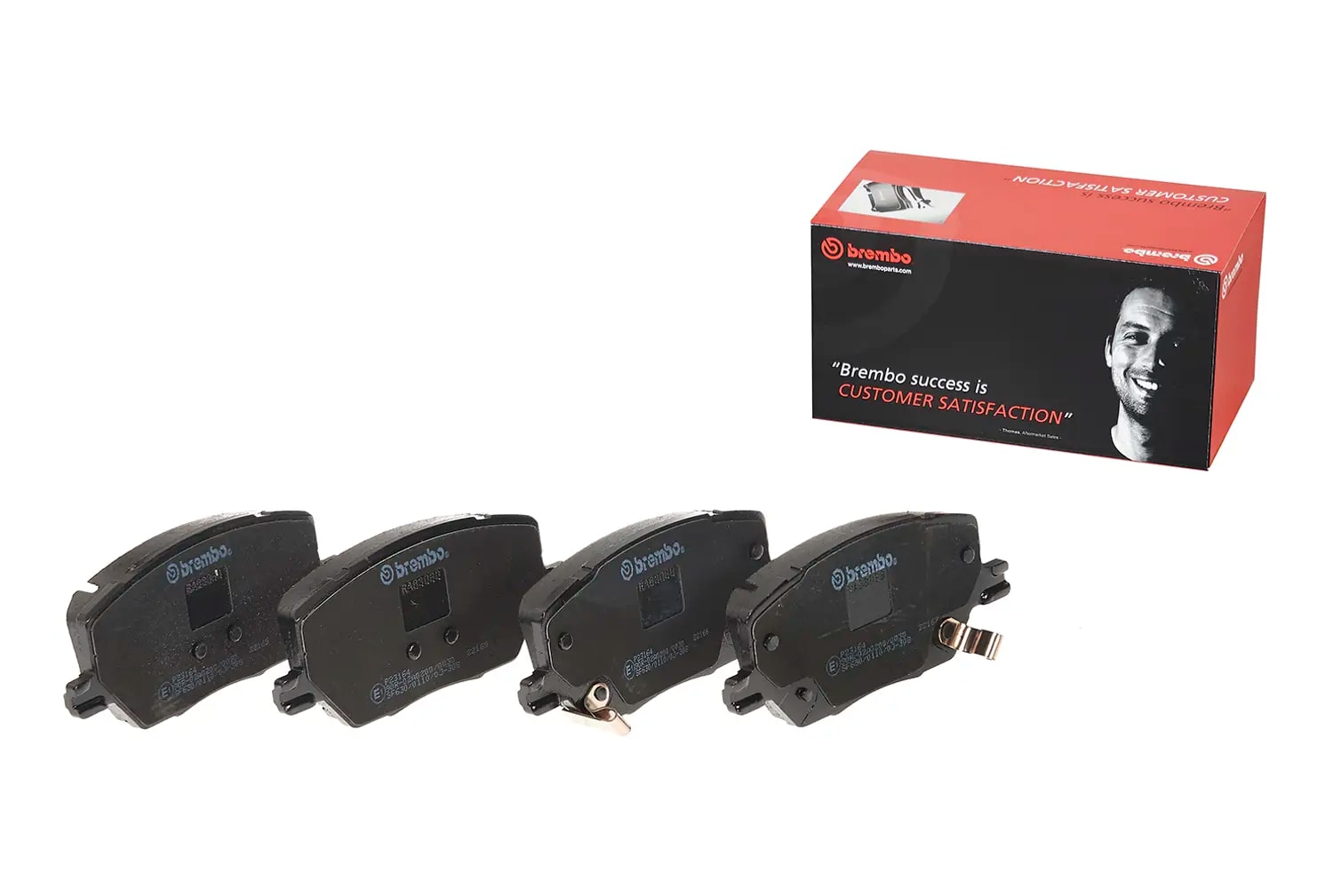 Pastilha Brembo P23164 — foto oficial 1 do catálogo Brembo