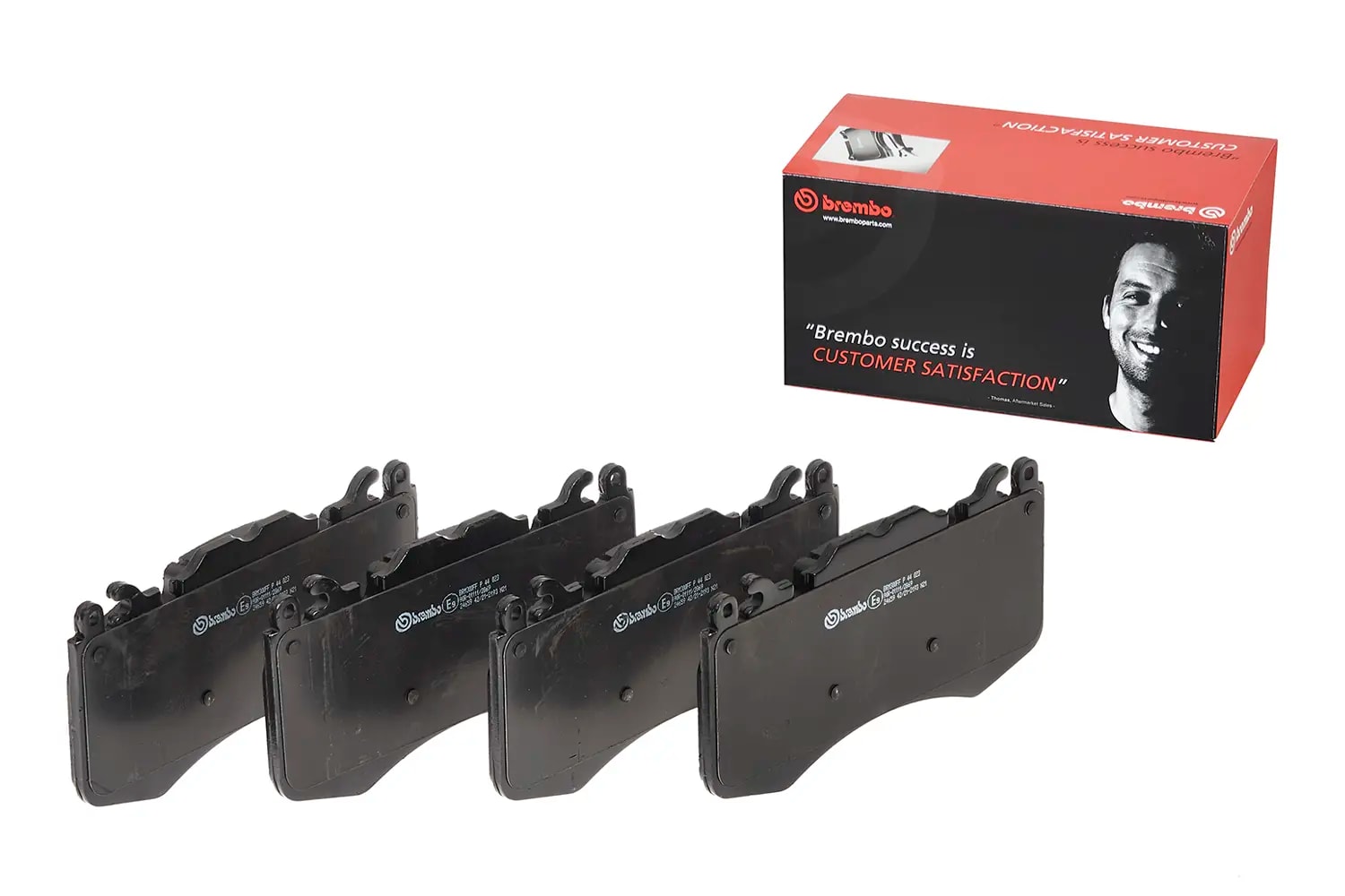 Pastilha Brembo P44023 — foto oficial 1 do catálogo Brembo