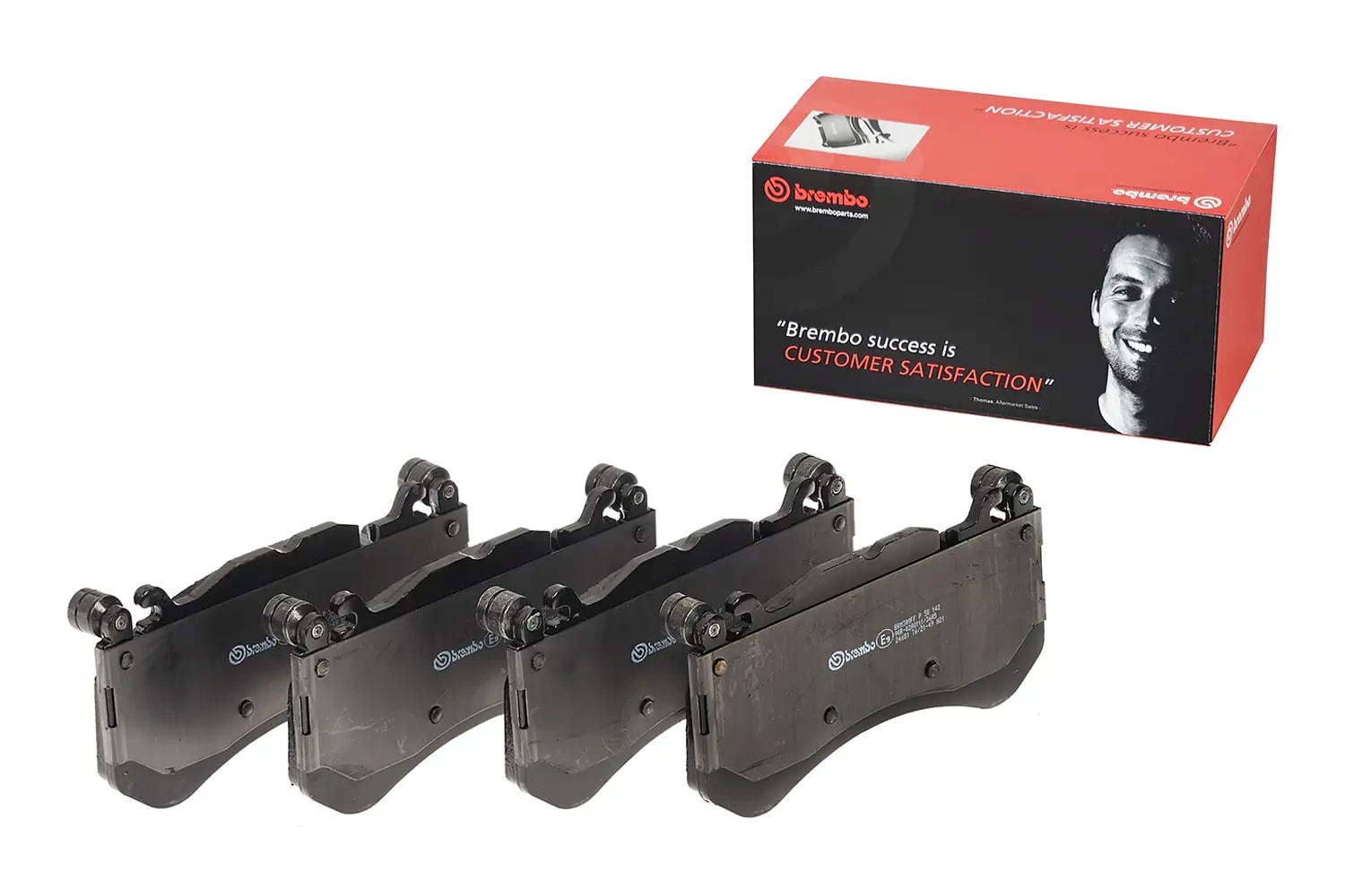 Pastilha Brembo P50142 — foto oficial 1 do catálogo Brembo