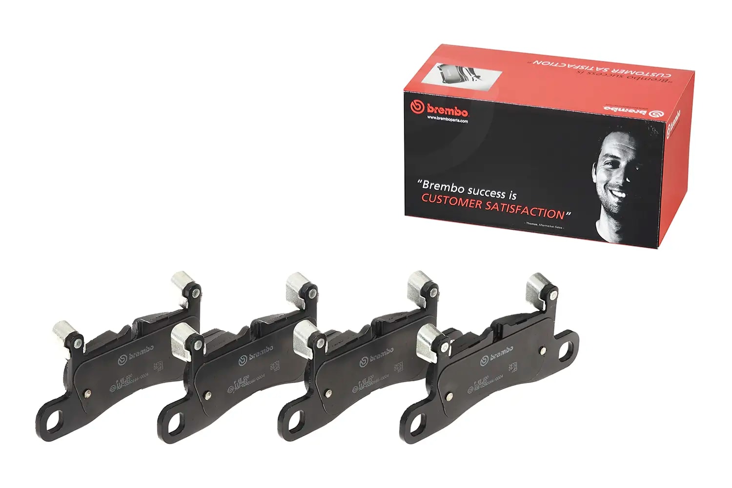 Pastilha Brembo P65030 — foto oficial 1 do catálogo Brembo