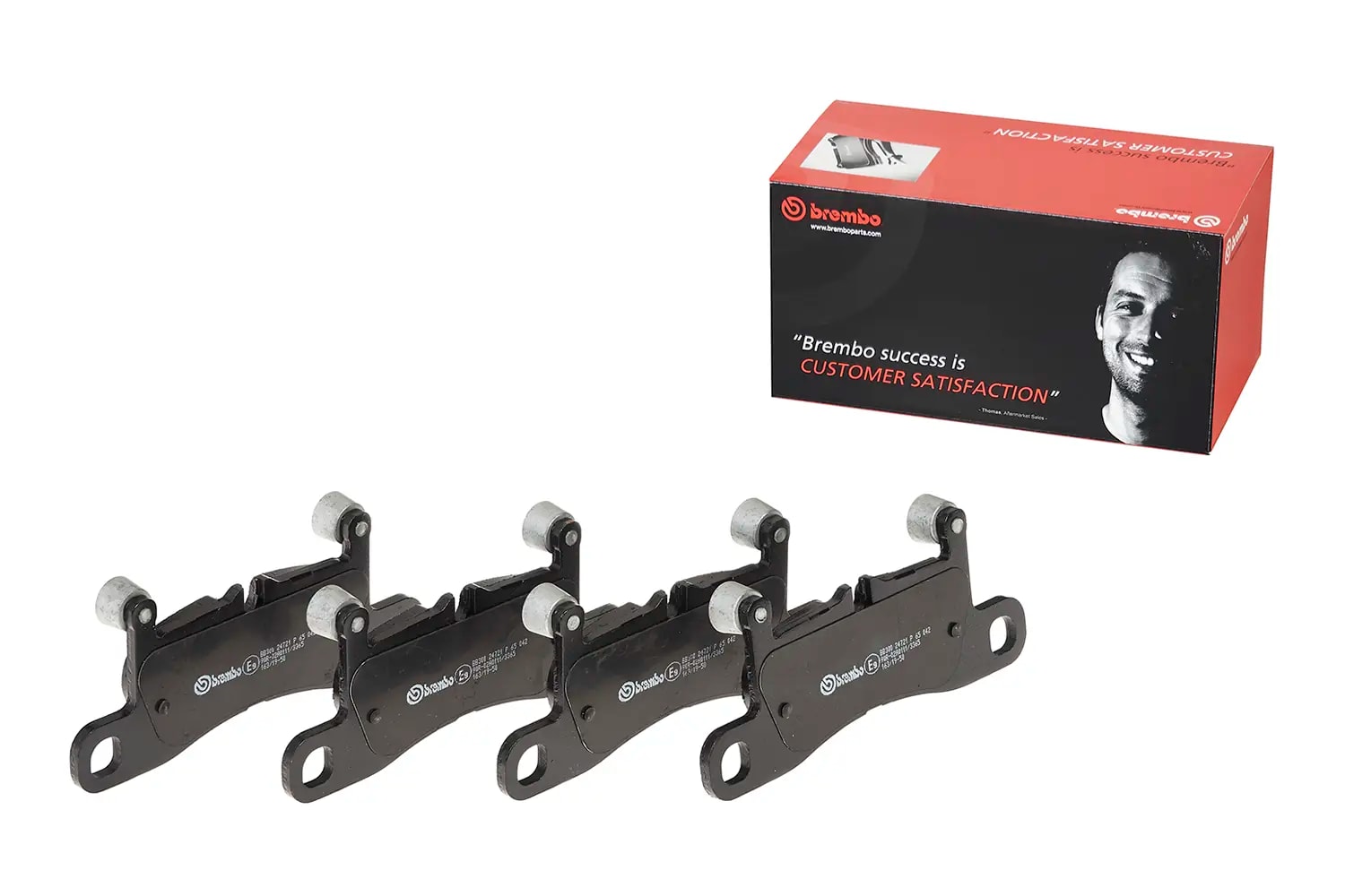 Pastilha Brembo P65042 — foto oficial 1 do catálogo Brembo