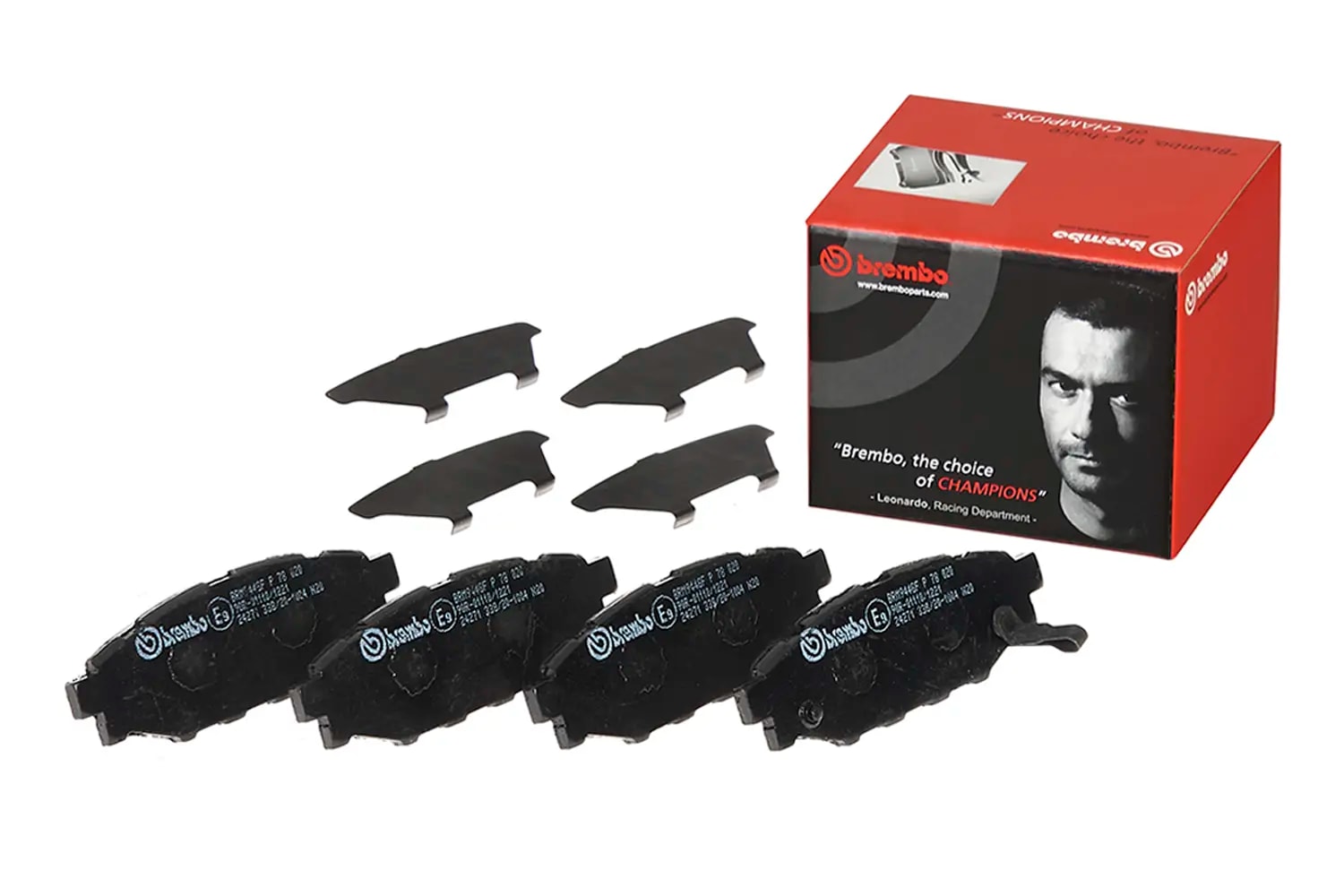 Pastilha Brembo P78020 — foto oficial 1 do catálogo Brembo