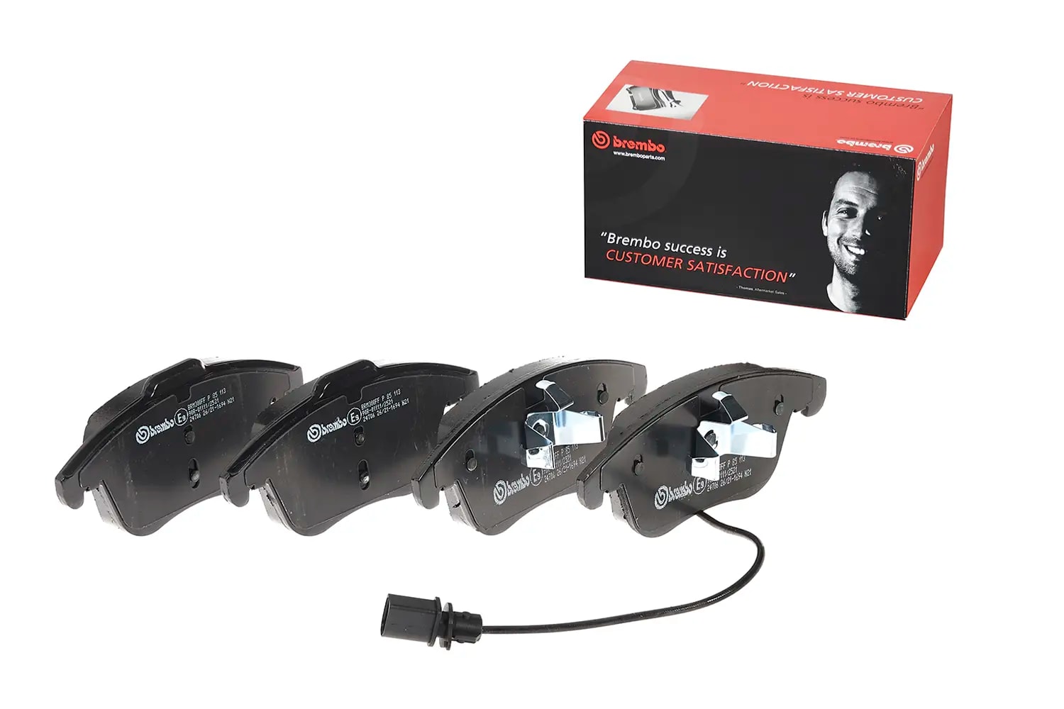 Pastilha Brembo P85113 — foto oficial 1 do catálogo Brembo
