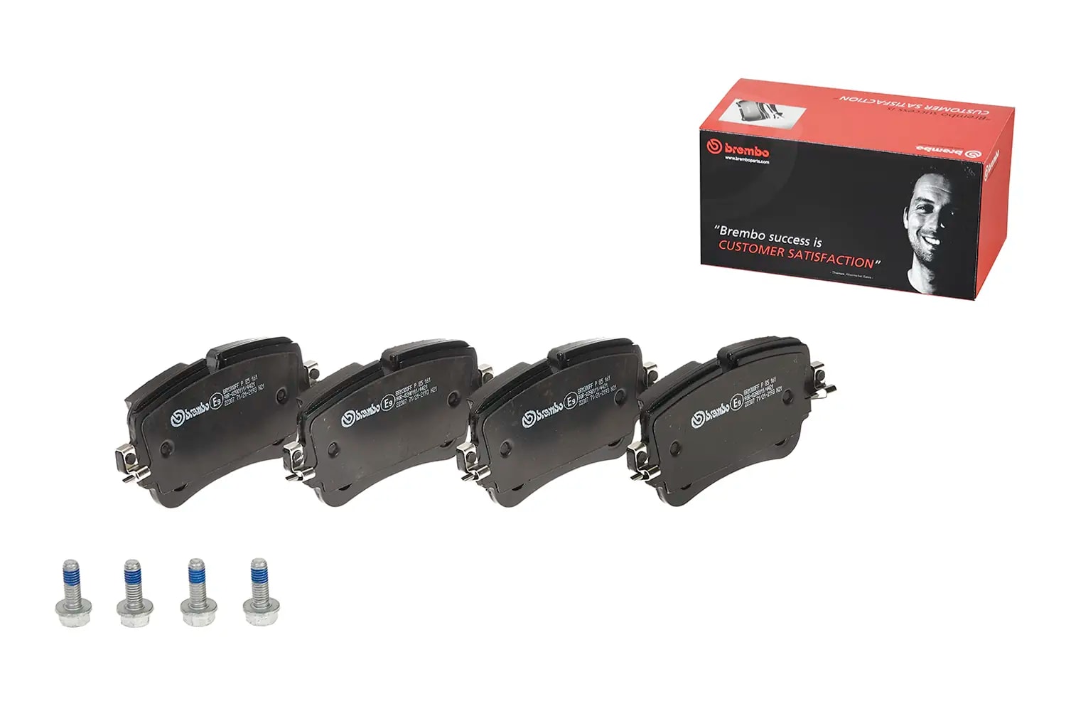 Pastilha Brembo P85161 — foto oficial 1 do catálogo Brembo