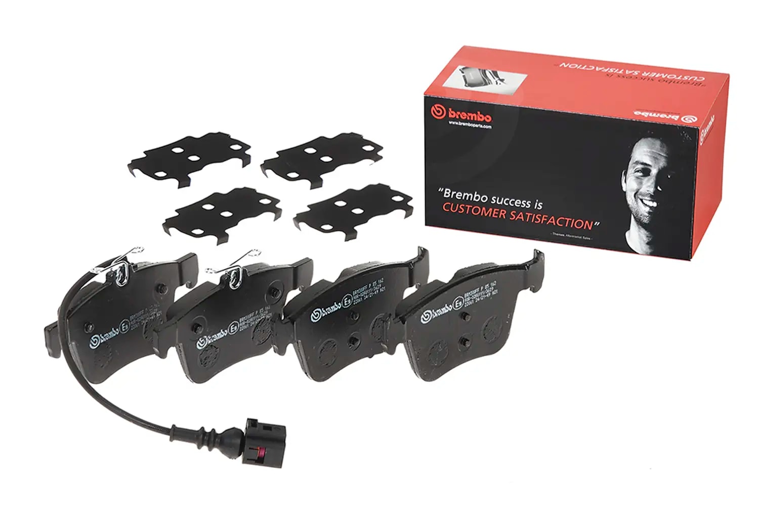 Pastilha Brembo P85162 — foto oficial 1 do catálogo Brembo