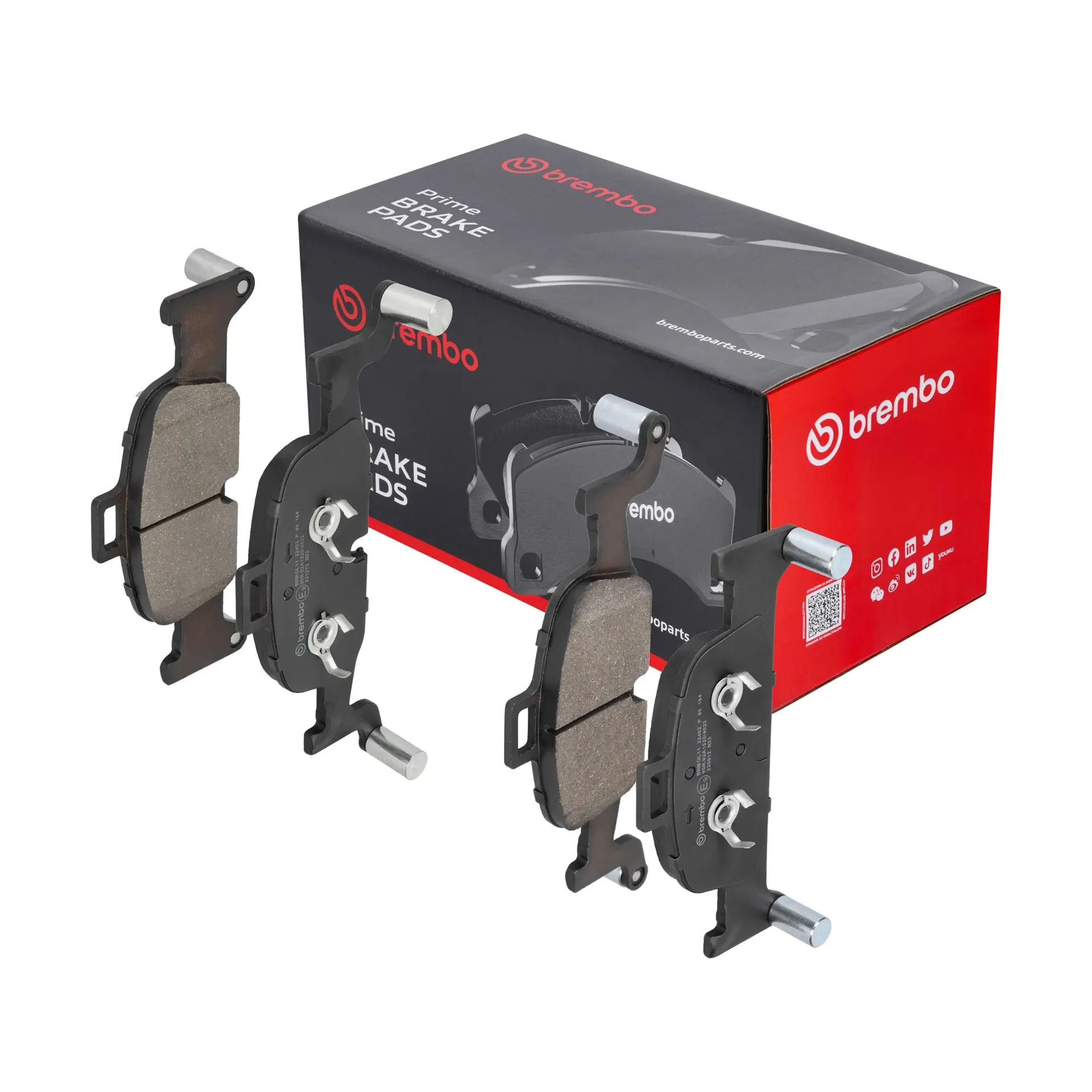 Pastilha Brembo P85164 — foto oficial 1 do catálogo Brembo