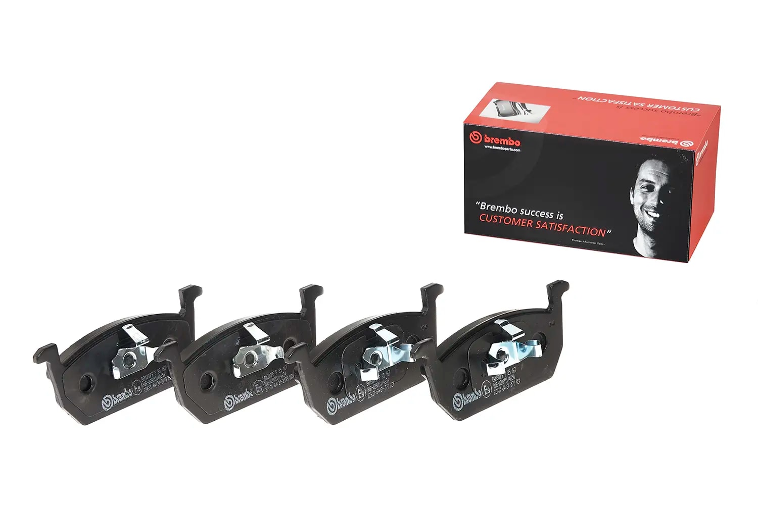 Pastilha Brembo P85167 — foto oficial 1 do catálogo Brembo