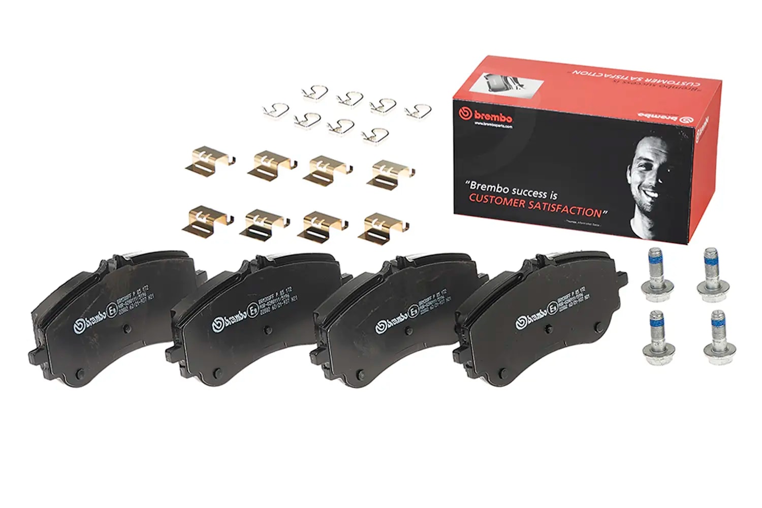 Pastilha Brembo P85172 — foto oficial 1 do catálogo Brembo