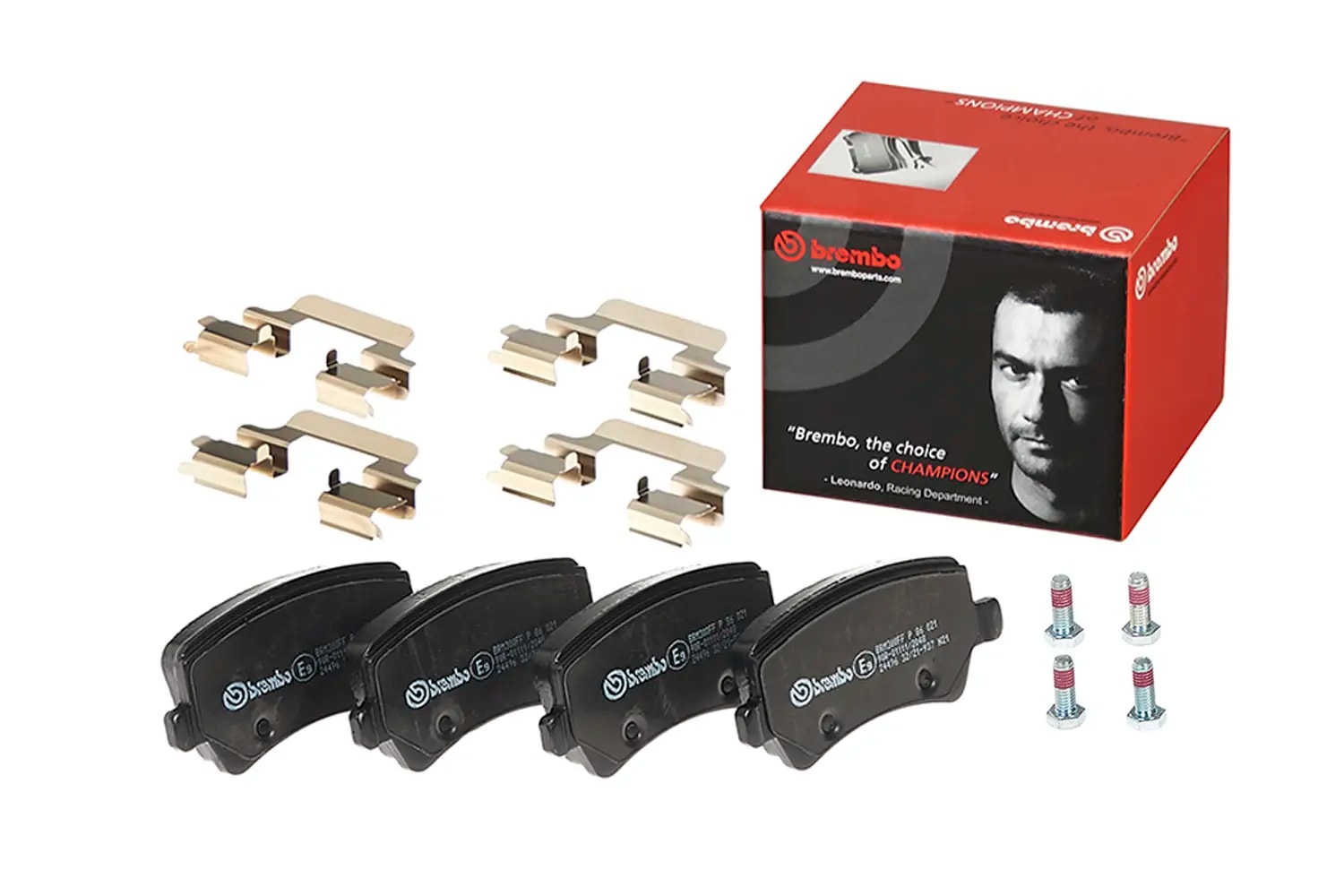Pastilha Brembo P86021 — foto oficial 1 do catálogo Brembo