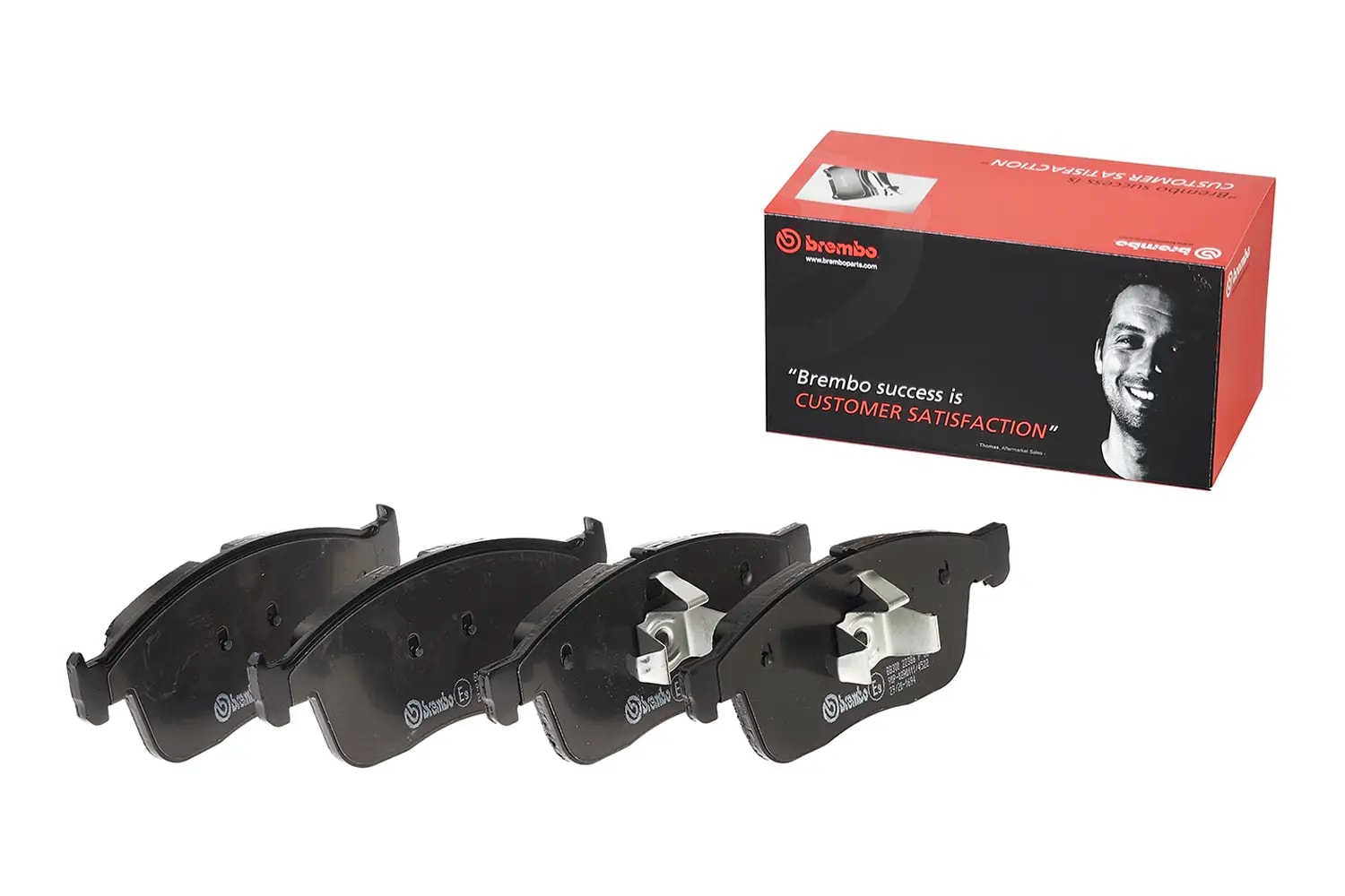 Pastilha Brembo P86026 — foto oficial 1 do catálogo Brembo