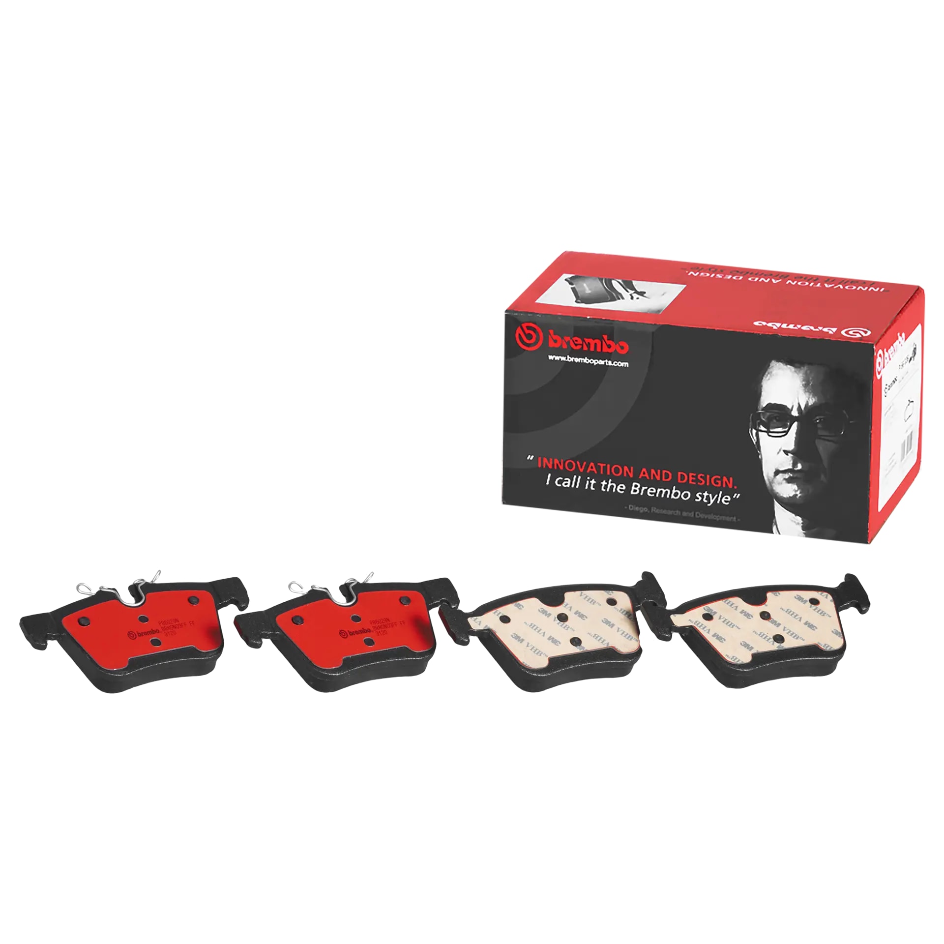 Pastilha Brembo P86029N — foto oficial 1 do catálogo Brembo