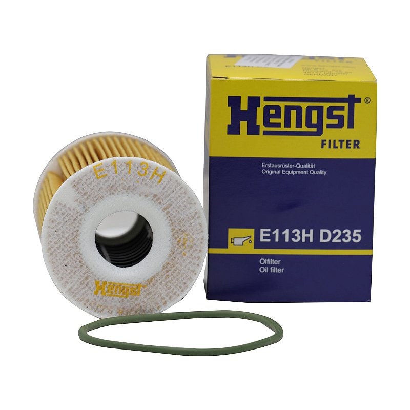 Filtro de Óleo Hengst E113HD235 — foto oficial Hengst E113HD235