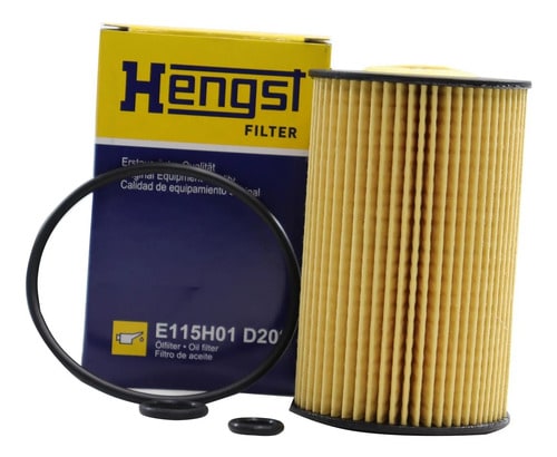 Filtro de Óleo Hengst E115H01D208 — foto oficial Hengst E115H01D208