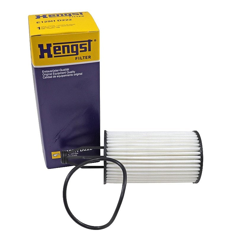 Filtro de Óleo Hengst E129HD222 — foto oficial Hengst E129HD222