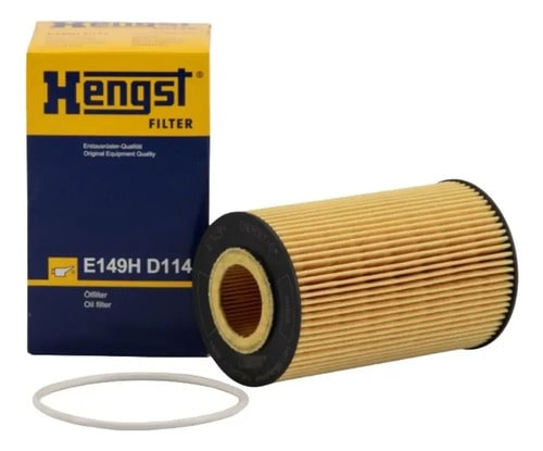 Filtro de Óleo Hengst E149HD114 — foto oficial Hengst E149HD114