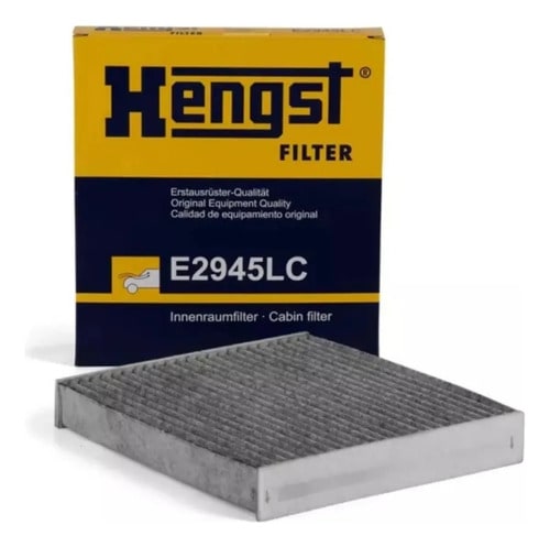 Filtro de Cabine Hengst Daihatsu e Jaguar E2945LC — foto oficial Hengst E2945LC