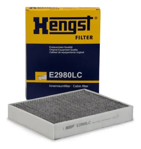 Filtro de Cabine Hengst E2980LC — foto oficial Hengst E2980LC