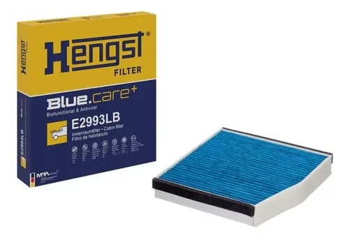 Filtro de Cabine Hengst Infiniti e Mercedes-Benz E2993LB — foto oficial Hengst E2993LB
