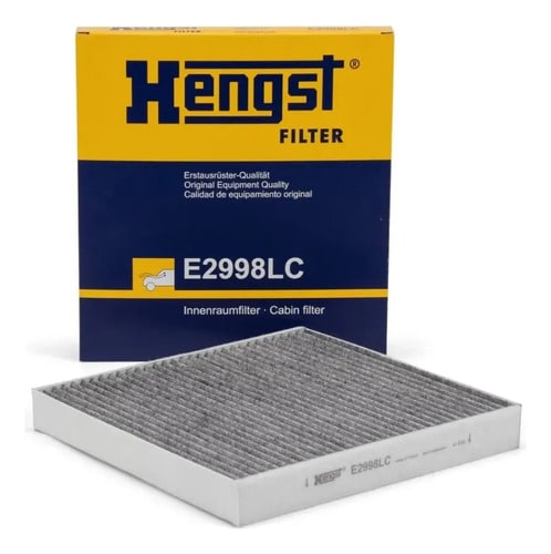 Filtro de Cabine Hengst Audi e Ford E2998LC — foto oficial Hengst E2998LC