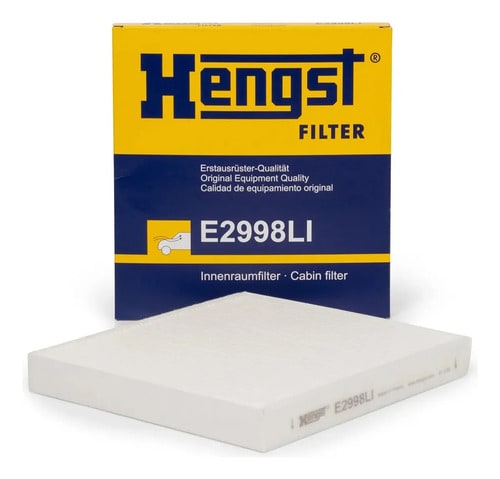 Filtro de Cabine Hengst E2998LI — foto oficial Hengst E2998LI