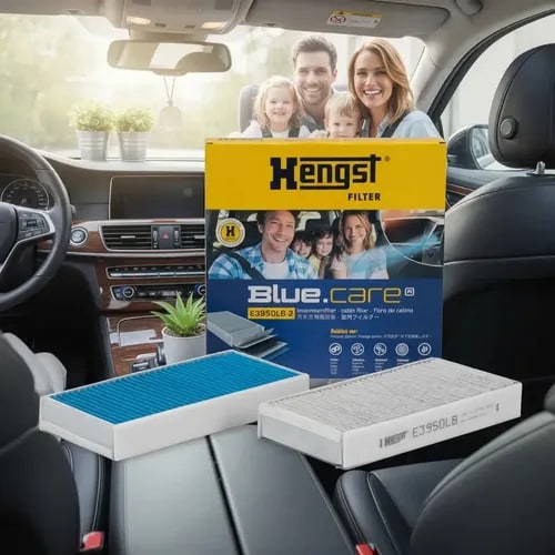 Filtro de Cabine Hengst E3950LB2 — foto oficial Hengst E3950LB2