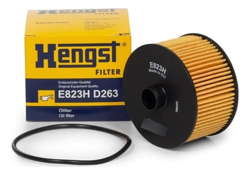 Filtro de Óleo Hengst E823HD263 — foto oficial Hengst E823HD263