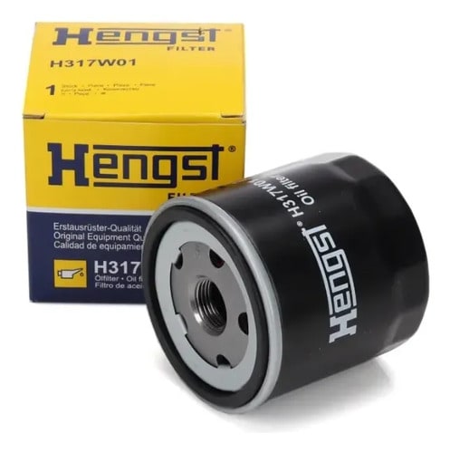 Filtro de Óleo Hengst Audi e Ford H317W01 — foto oficial Hengst H317W01