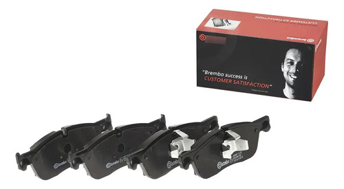 Pastilha de freio dianteira Brembo P36035 para Jaguar XF, XE, F-Pace e Range Rover Velar — jogo completo com embalagem original